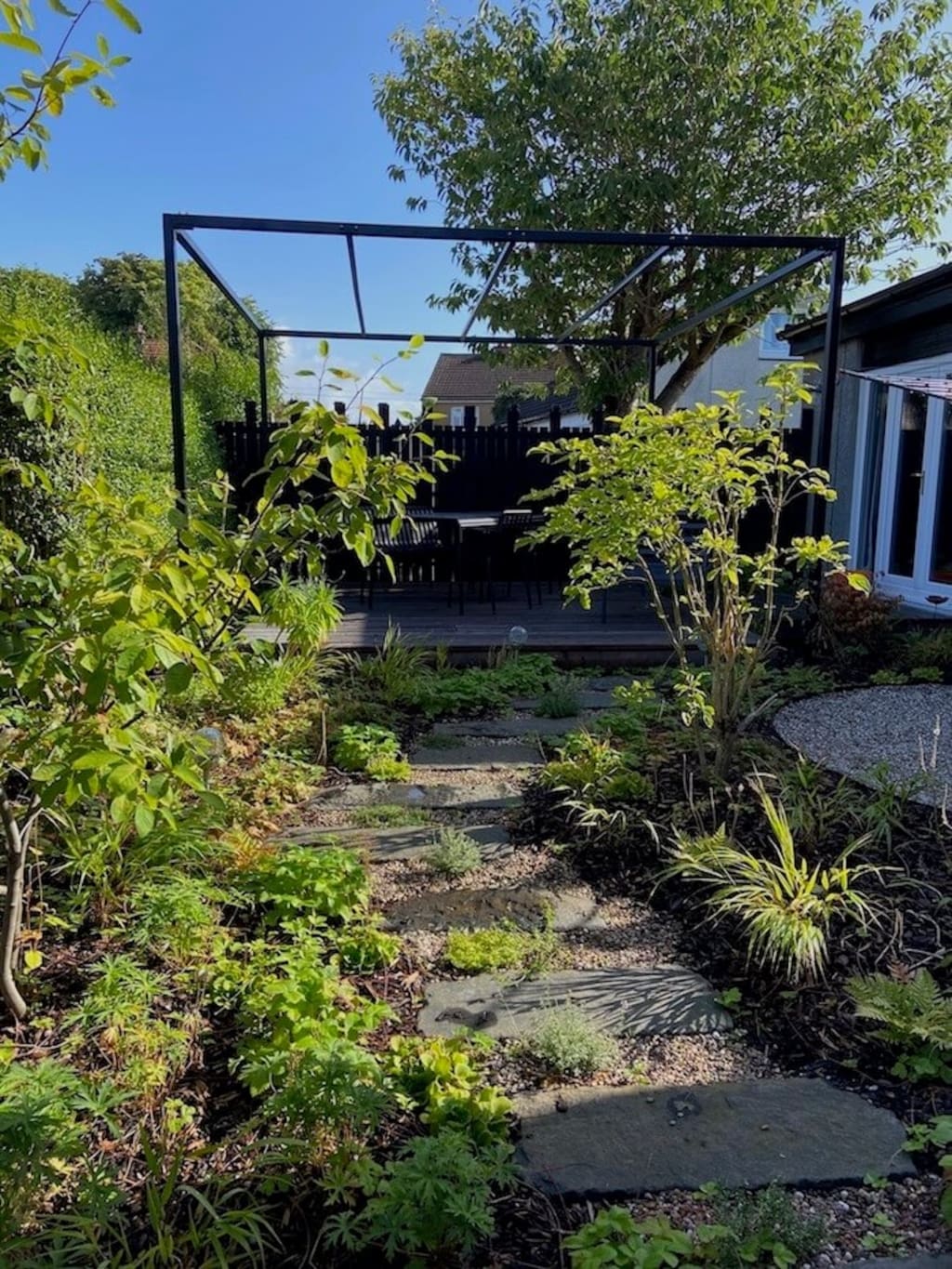 Stage 1 accreditation garden designed by Marissa Carrara. Photo credit: Rachel Bailey